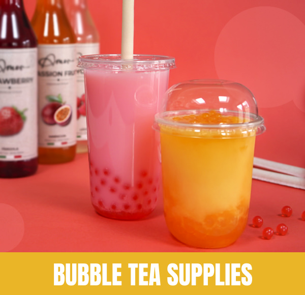 Bubble Tea MENU Banner