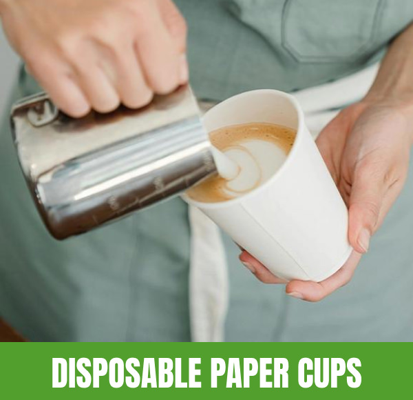 Disposable Cups MENU Banner