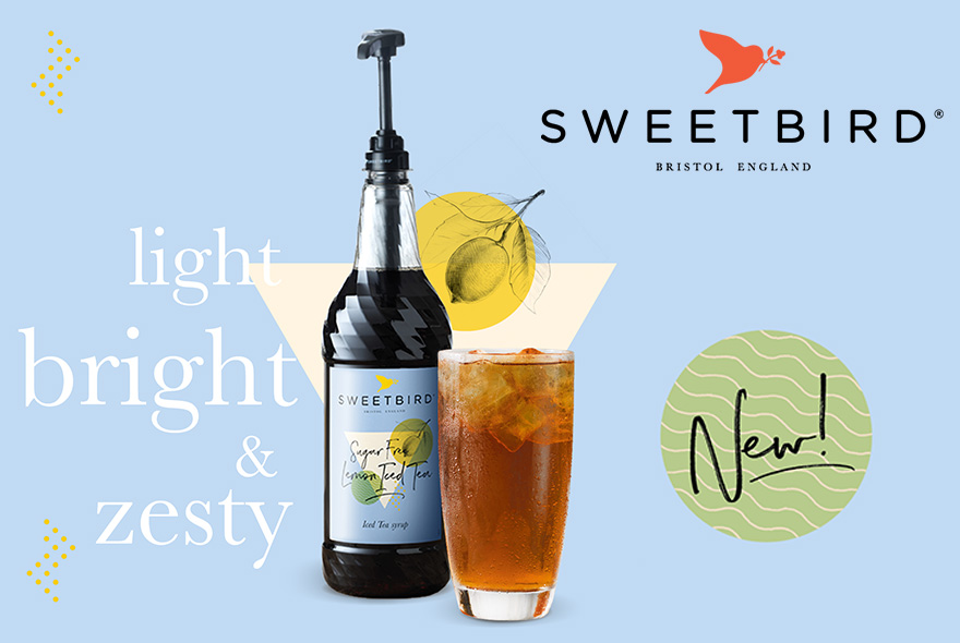 Sweetbird Sugar-free Lemon Iced Tea Syrup 