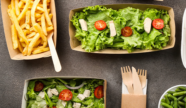 Food Packaging Banner