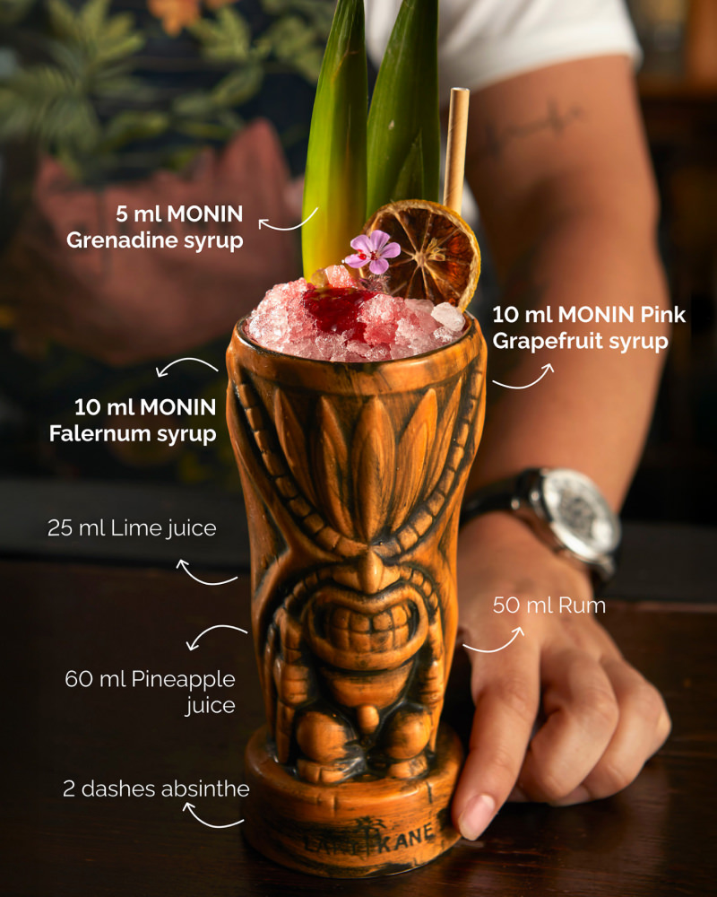 How to Make the Perfect Monin Zombie Cocktail