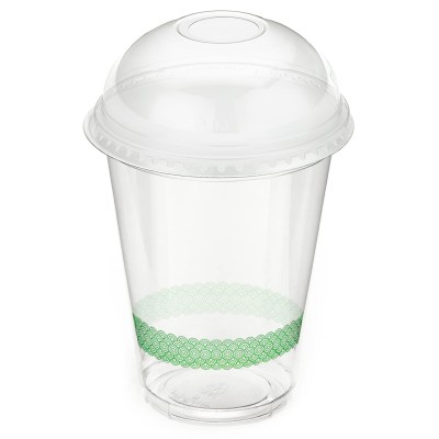 16oz Frappe Cups & Domed Lids Combo