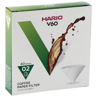 Hario V60 02 White Filter Papers (40 pack)