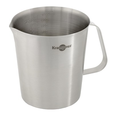 Krampouz Milk Frothing Foaming Jug (1000ml)