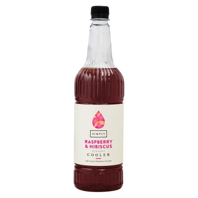 Simply Raspberry & Hibiscus Cooler (1 Litre)