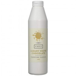 Simply Luxury White Chocolate Sauce (1kg)