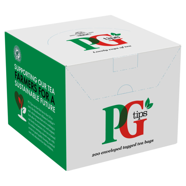 PG Tips Envelope Tea Bags (200)