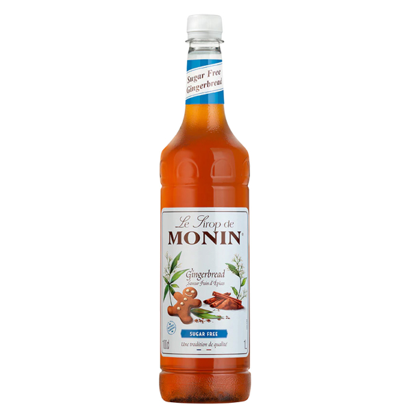 MONIN Gingerbread Sugar Free Syrup (1 Litre)