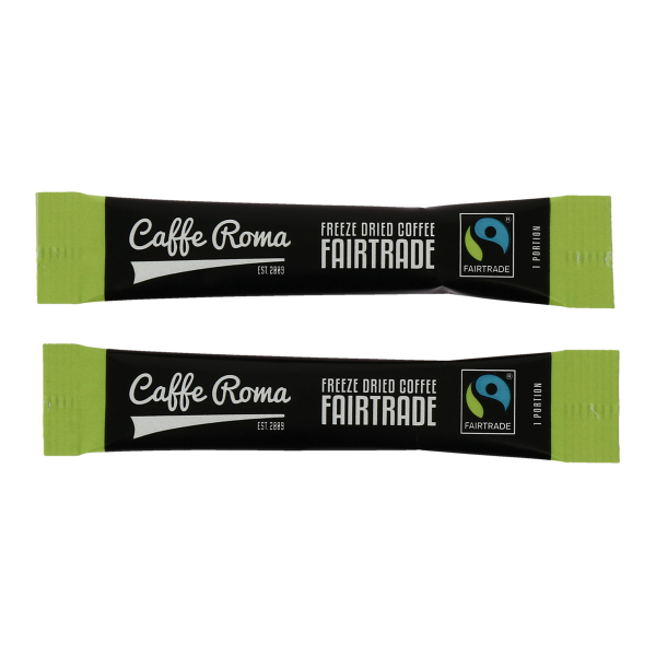 Caffe Roma Fairtrade Instant Coffee Sticks (200)