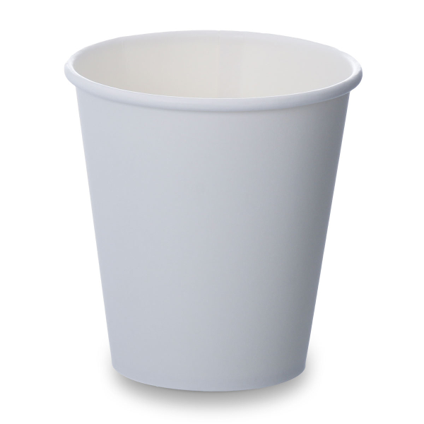10oz Single Wall White Paper Cups (250)