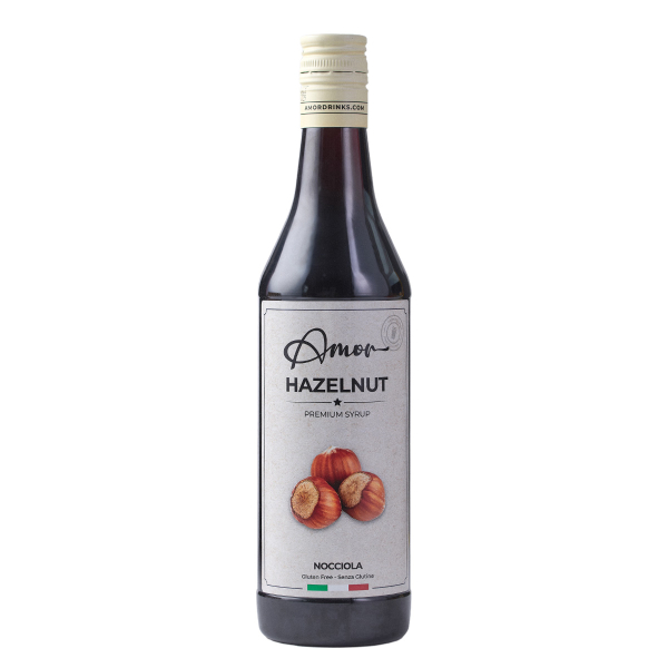 Amor Hazelnut Syrup (750ml)