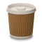 4oz White Flat Lids (1000)