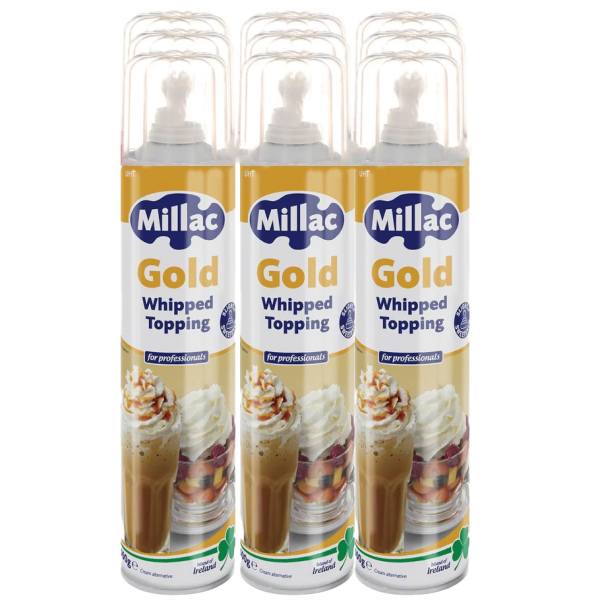 Millac Gold Whipped Topping (9 x 500g)