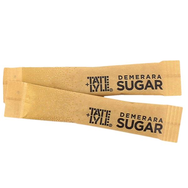 Tate & Lyle Brown Sugar Sticks (1000 x 2.5g)