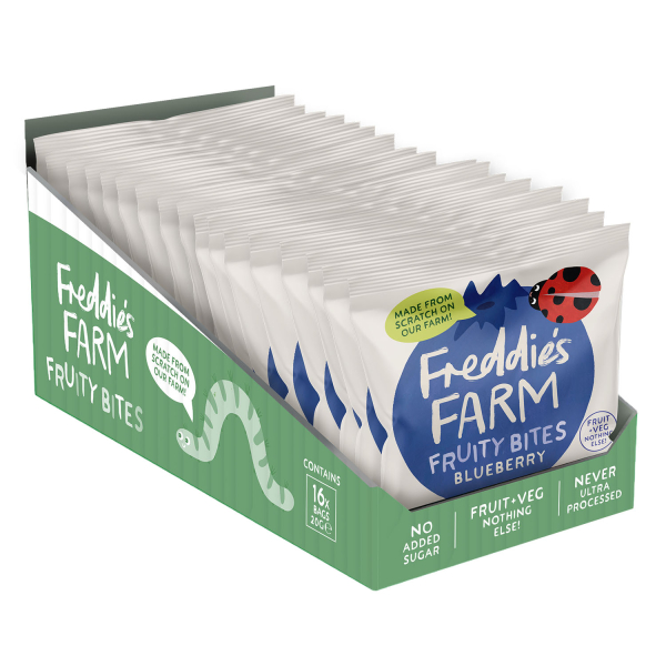 Freddie's Farm Fruit Shapes - Blueberry (16 x 20g)