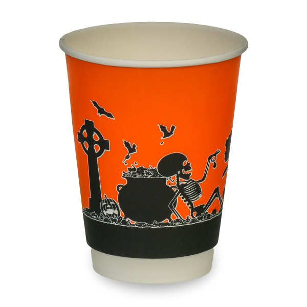 12oz Double Wall Cups - Halloween (250)
