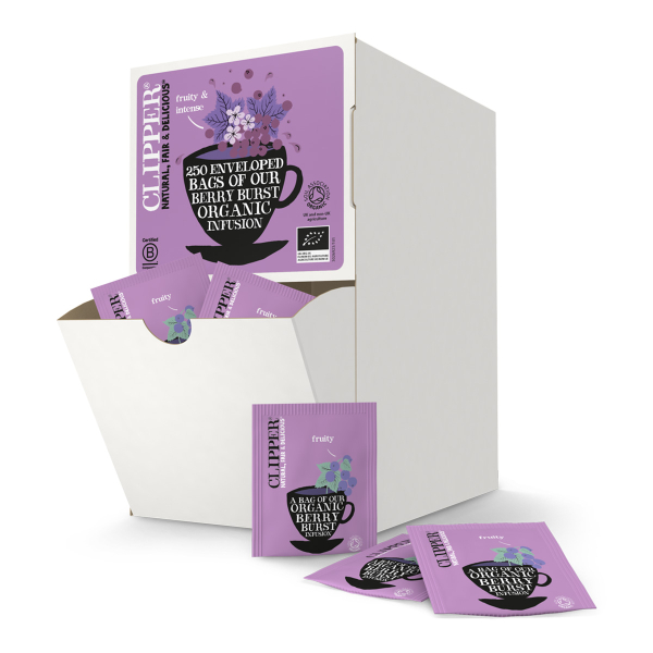 Clipper Organic Berry Burst Envelope Tea Bags (250)