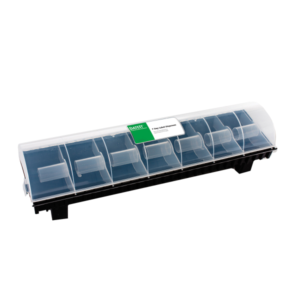 Label Dispenser for 50mm Food Labels - Holds 7 Rolls