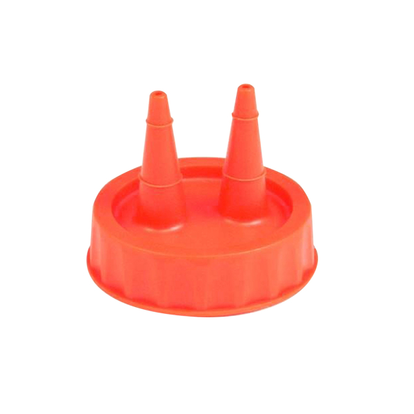Precision Dual FIFO Dispensing Cap - Orange