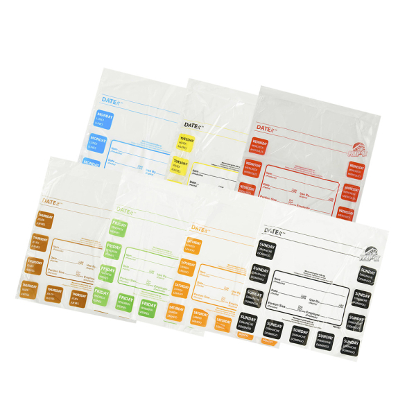 Day of the Week Food Portion Bags (2000)