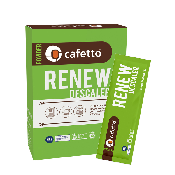 Cafetto Renew Descaler Sachets (6 x 25g)