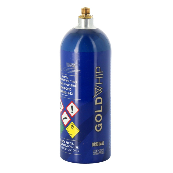 Gold Whip Mini N2O Tank (1 x 200g)