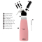 Nitra Pink Cream Whipper 500ml