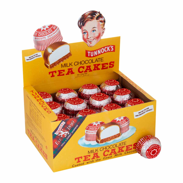 SALE: Tunnocks Chocolate Tea Cakes (36)