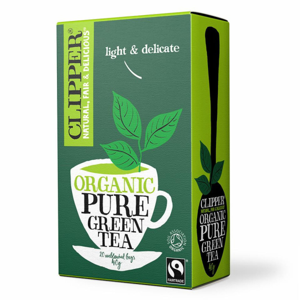 Clipper Organic Green Tea Envelope Tea (25)