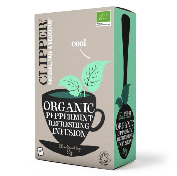 Clipper Organic Peppermint Envelope Tea (25)