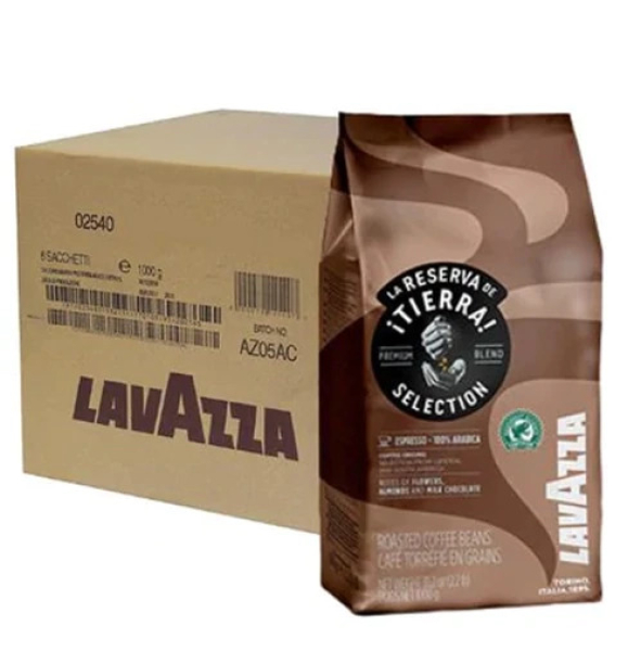 Lavazza Tierra Coffee Beans (6 x 1kg)
