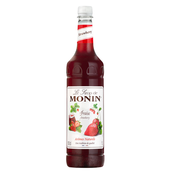MONIN Strawberry Syrup (1 Litre)